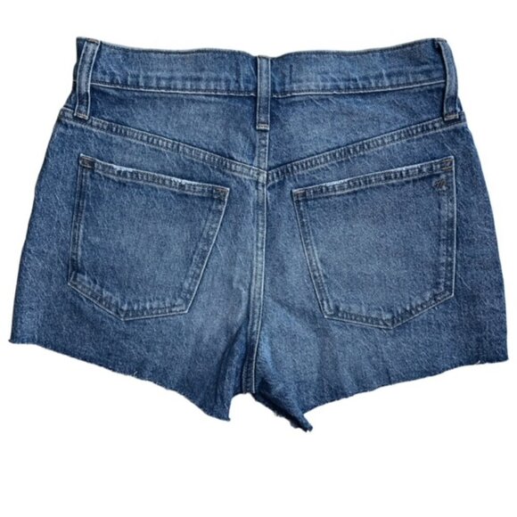 MADEWELL The Perfect Jean Short in Bartow Wash: TENCEL™ Denim Edition - NWT - Picture 2 of 8